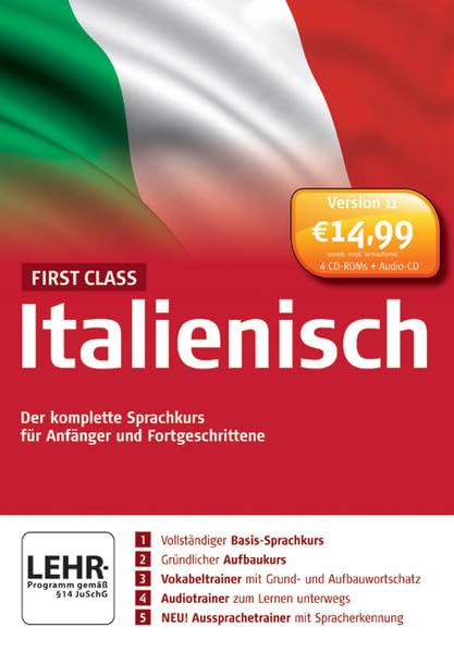 First Class Sprachkurs Italienisch 11.0 Learning