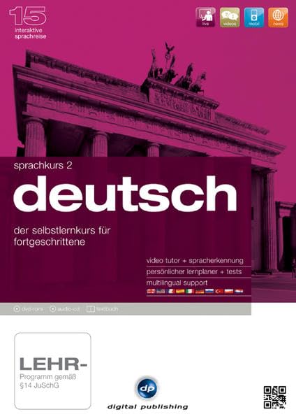 Sprachkurs 2 Deutsch: Der Deutschkurs für Fortgeschrittene (Interaktive Sprachreise) Non-fiction
