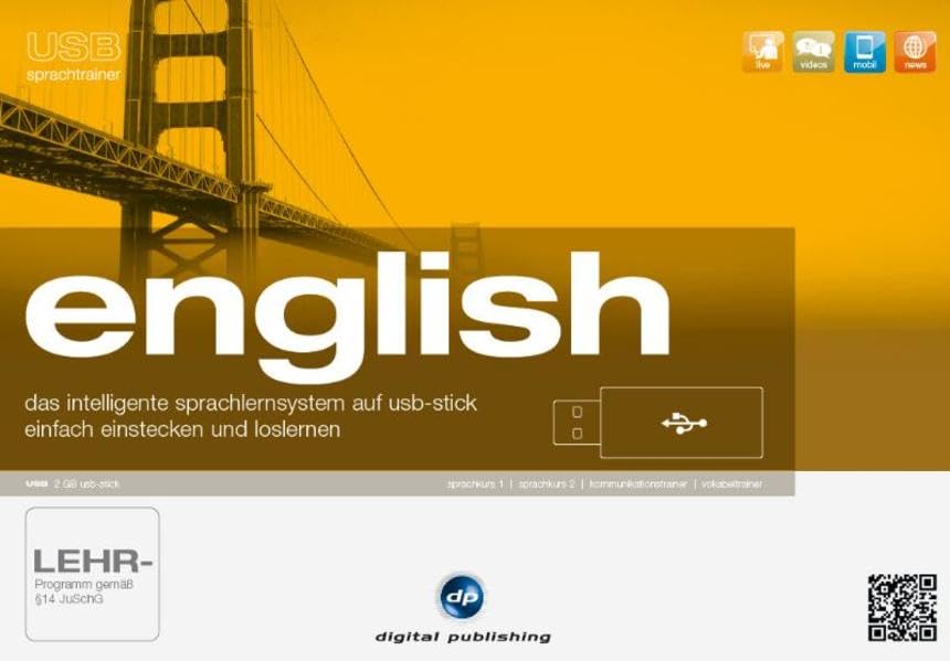 USB Sprachtrainer English: Das intelligente Sprachlernsystem für Englisch auf USB-Stick (USB Sprachkurs) book