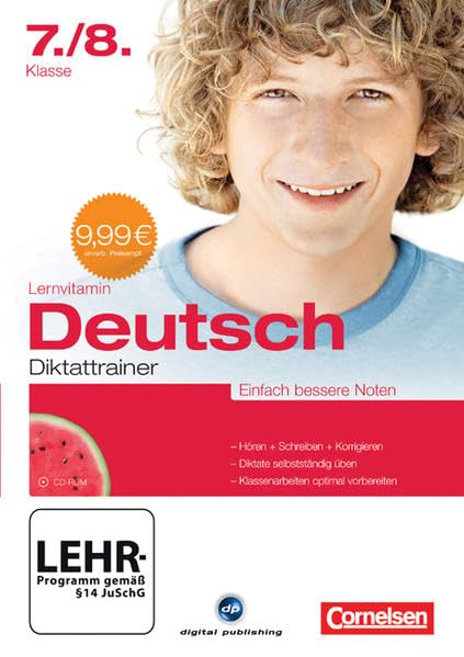 Lernvitamin Deutsch Diktattrainer 7./ 8. Klasse Learning