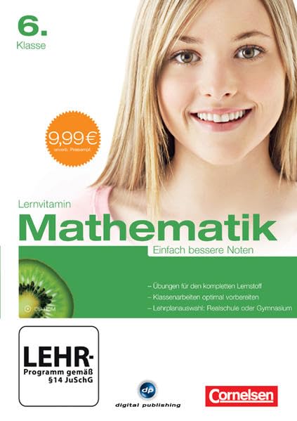 Lernvitamin - Mathematik 6. Klasse - Einfach bessere Noten Other software