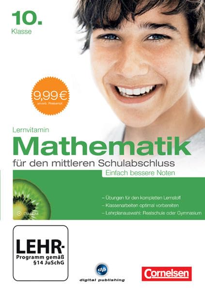 Lernvitamin - Mathematik Abschlusstrainer 10.Klasse (für den mittleren Schulabschluss) Other software