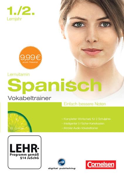 Lernvitamin - Spanisch Vokabeltrainer 1./ 2. Lernjahr - Einfach bessere Noten Other software