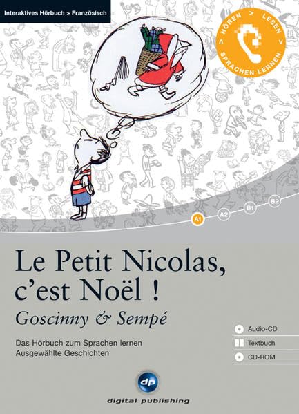 Le Petit Nicolas, c'est Noël ! - Interaktives Hörbuch Französisch: Das Hörbuch zum Französisch lernen Study Guides