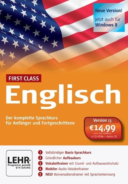 Product Image: First Class Sprachkurs Englisch 13.0