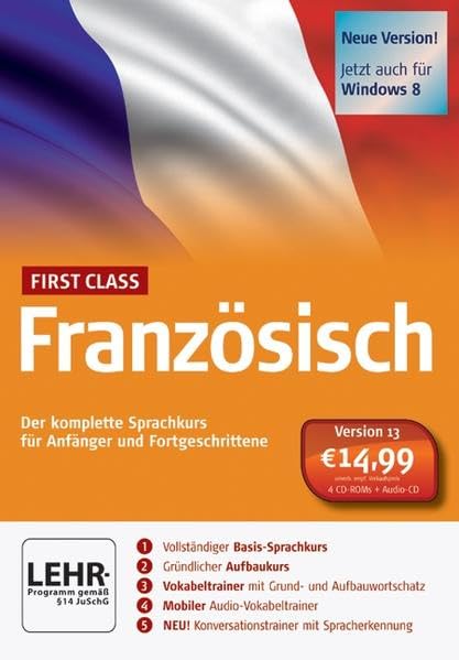 First Class Sprachkurs Französisch 13.0 Learning