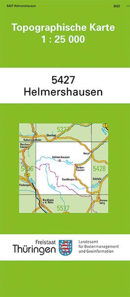 Helmershausen: 5427 (Topographische Karten 1:25 000 (TK 25) Thüringen (amtlich)) Leisure, Home & Garden