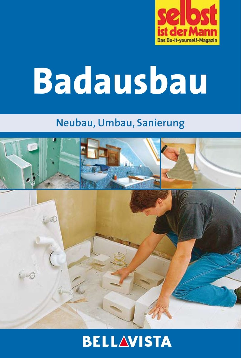 Ratgeber "Selbst ist der Mann" - Badausbau Books