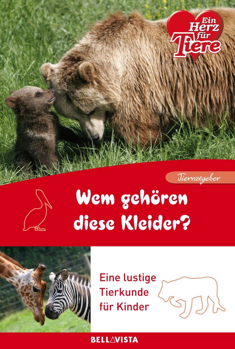 Wem gehören diese Kleider? Eine lustige Tierkunde Books