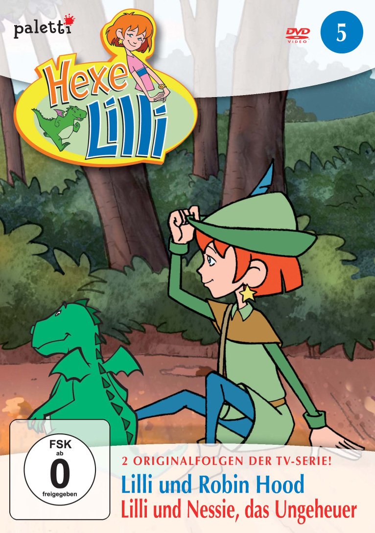 Hexe Lilli DVD - Lilli und das Ungeheuer von Loch Ness / Lilli und Robin Hood Books
