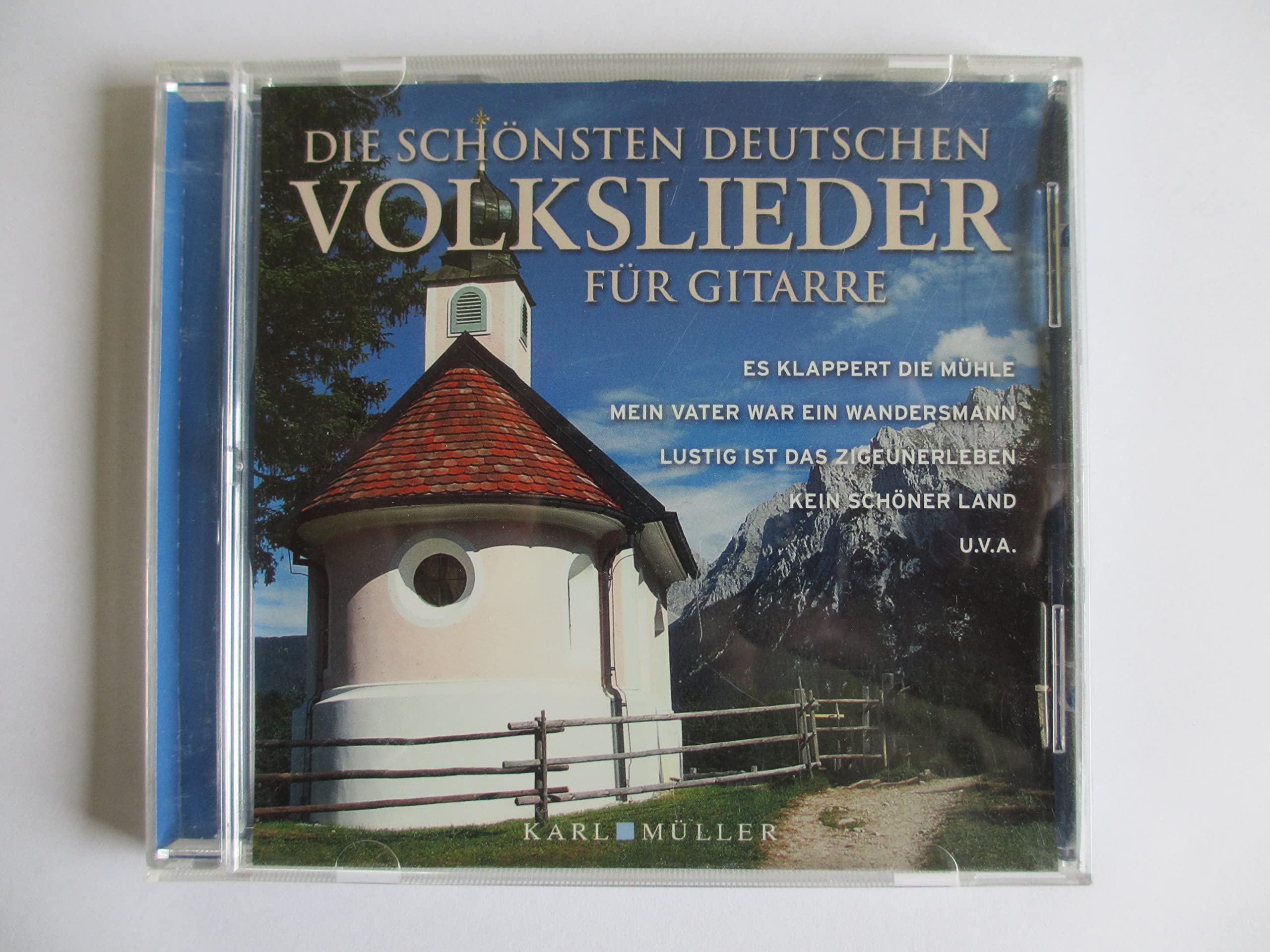 Die schönsten deutschen Volkslieder für Gitarre cd