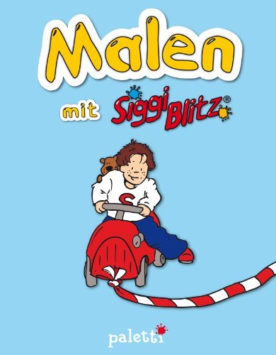 Malbuch - Siggi Blitz fährt Rennen Books