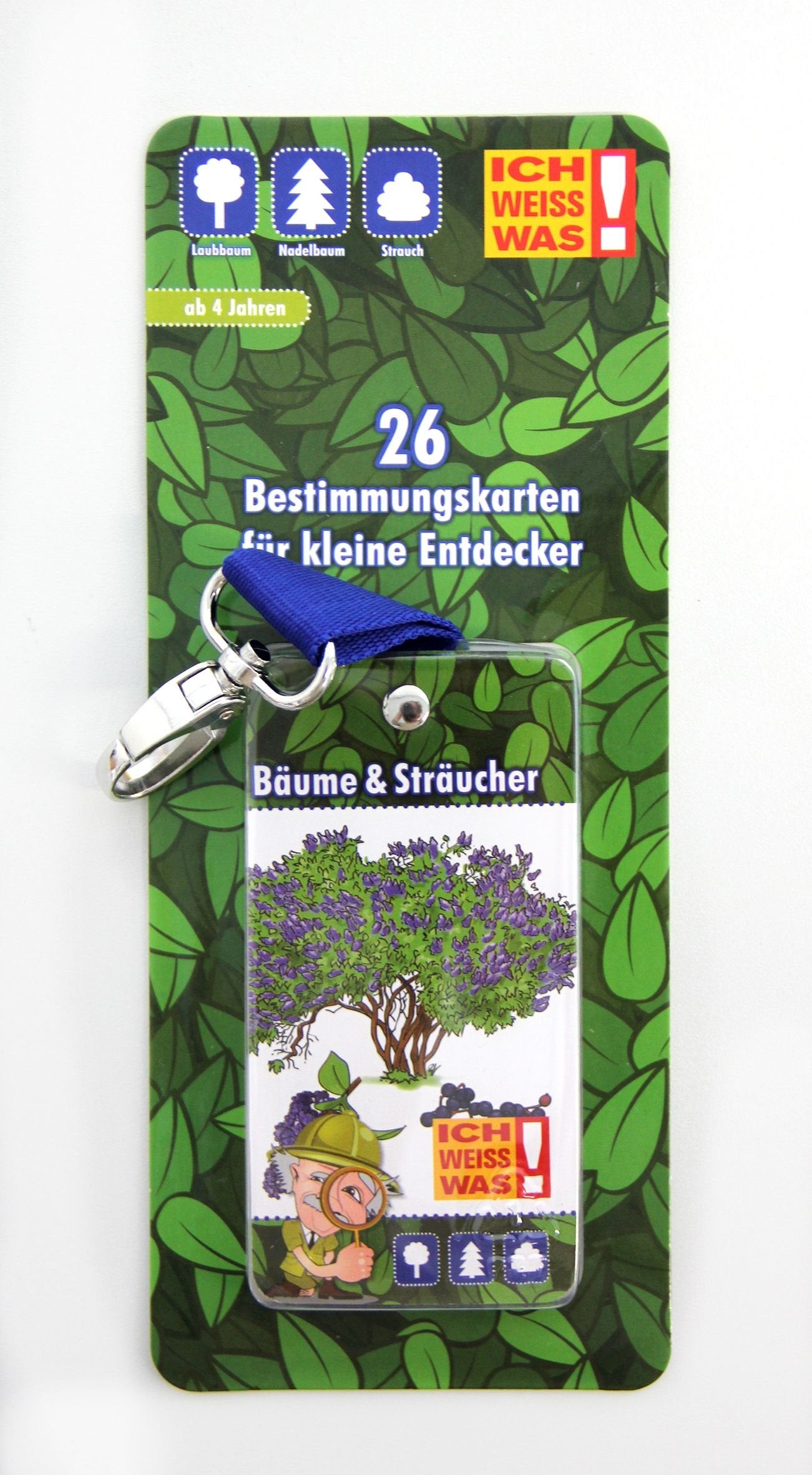 Albert E. - Bestimmungsblock mit Karabinerhaken | Bäume & Sträucher book