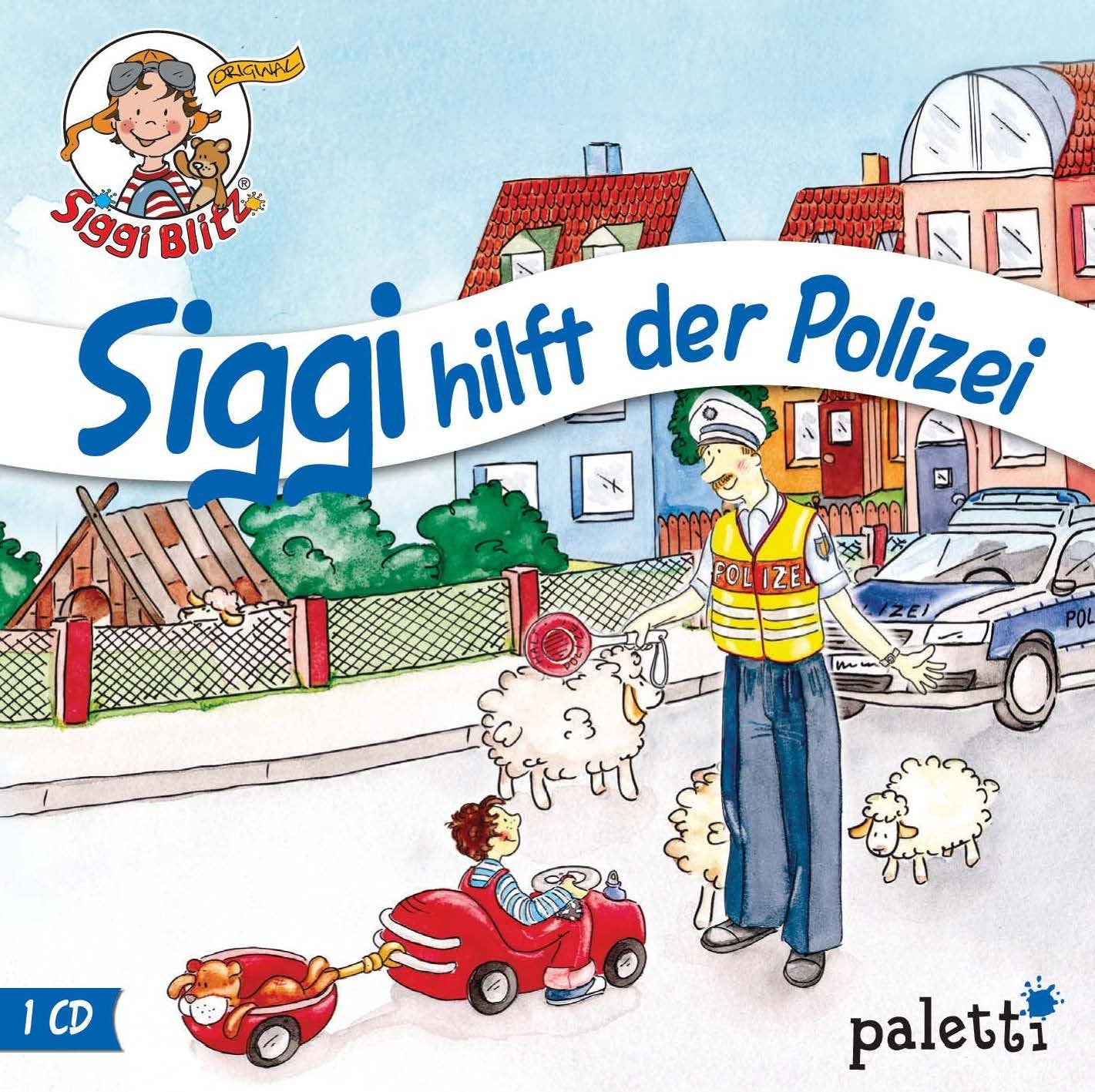 Kinder CD Siggi Blitz - Siggi hilft der Polizei Hörspiel Books