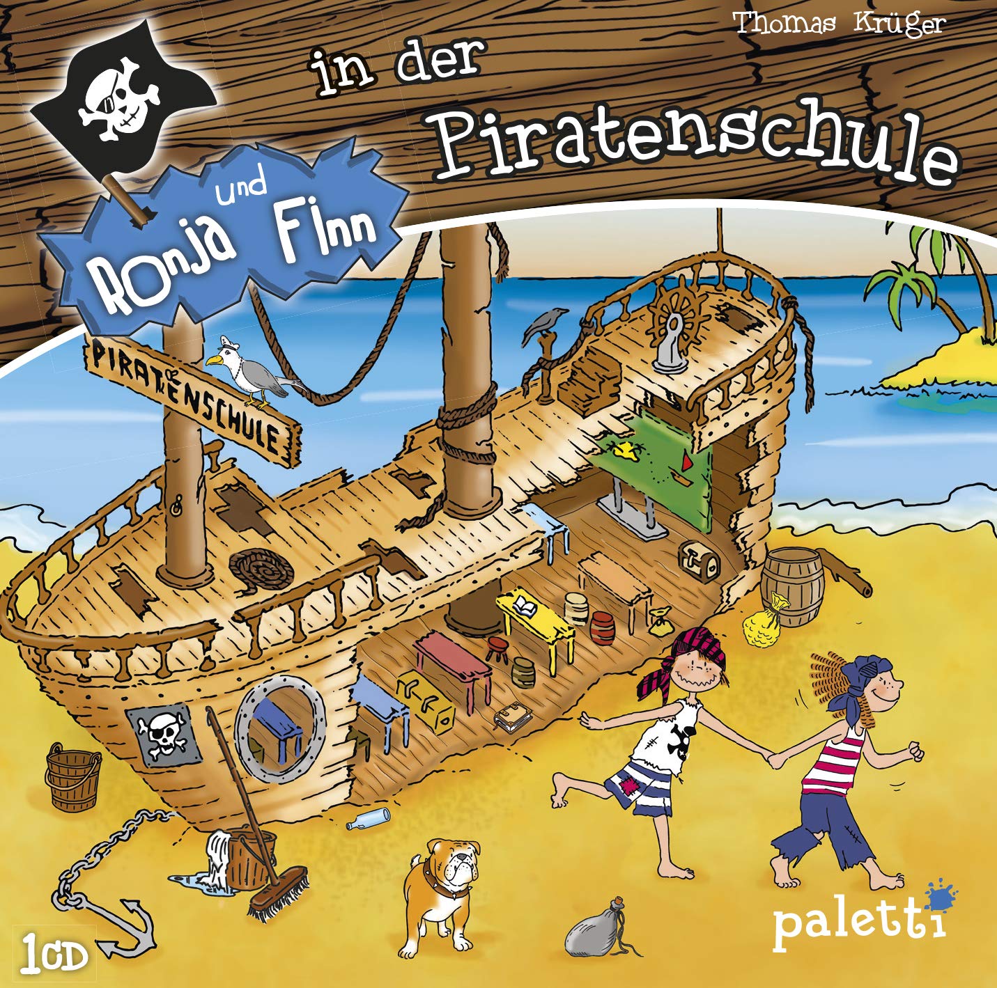 Kinder CD Ronja & Finn in der Piratenschule Piraten Hörspiel Books