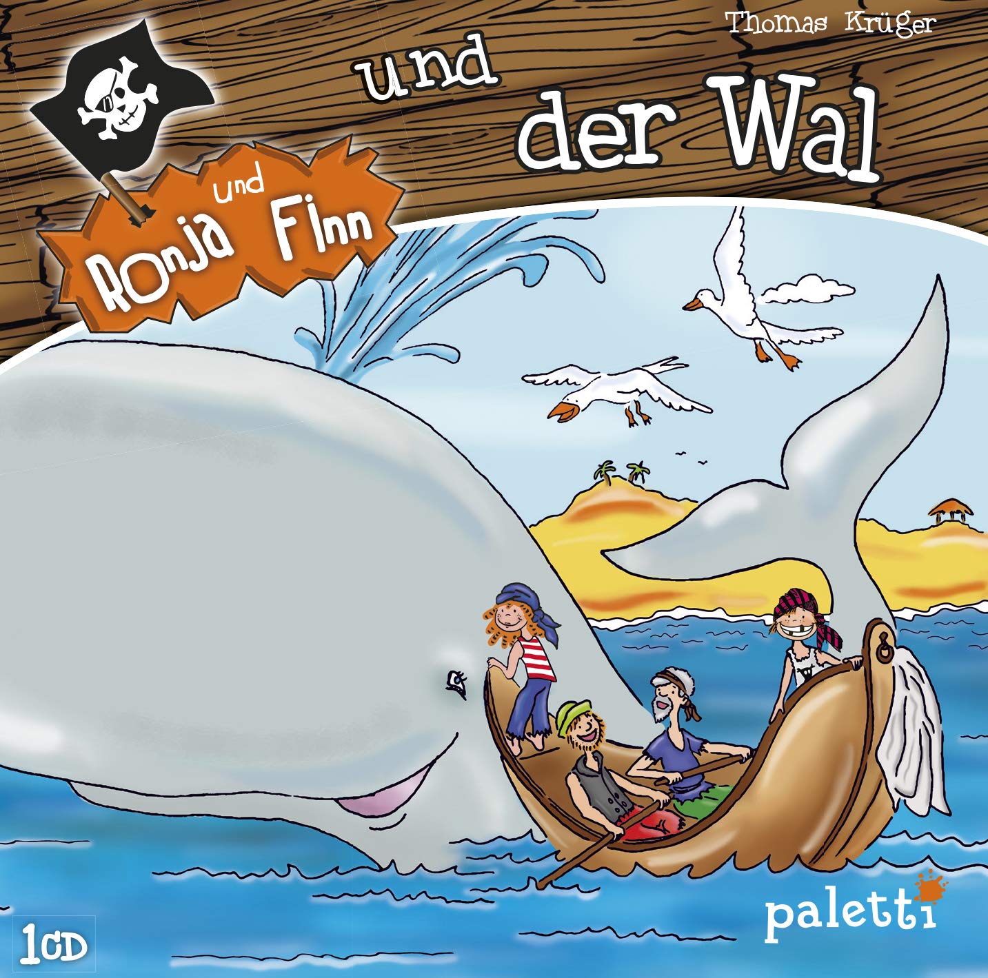 Kinder CD Ronja & Finn und der Wal Piraten Hörspiel Books