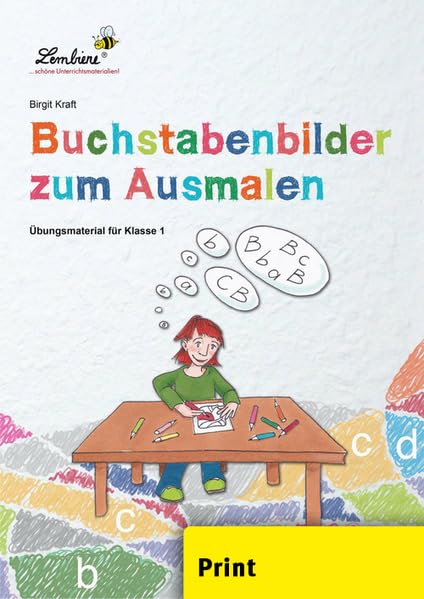 Buchstabenbilder zum Ausmalen (PR): Grundschule, Deutsch, Klasse 1 book