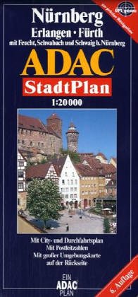 Nürnberg /Fürth /Erlangen: 1:20000 Books