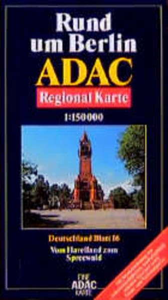 ADAC Karte, Rund um Berlin Maps & Plans