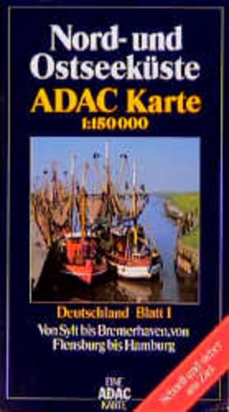 ADAC Karte, Zwischen Nordsee und Ostsee Geology & Geography