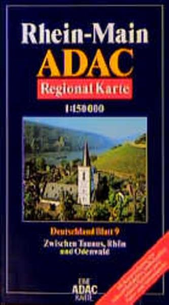 ADAC Karte, Rhein-Main Maps & Plans