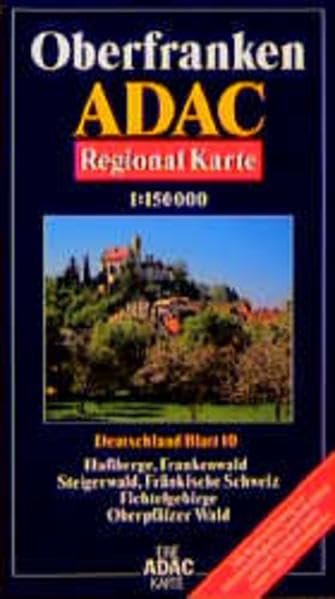 ADAC Karte, Oberfranken Geology & Geography