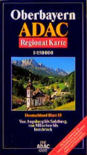 Product Image: ADAC Karte, Oberbayern