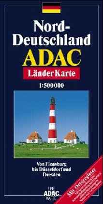 ADAC Karte, Norddeutschland Maps & Plans