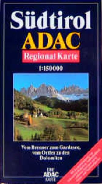 ADAC Karte, Südtirol (ADAC-Karten Italien / 1:150000) Maps & Plans