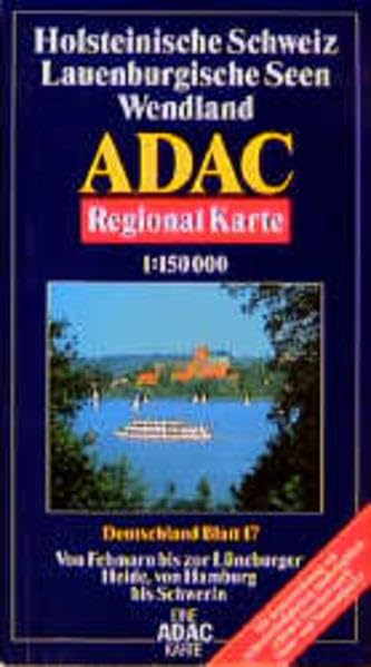ADAC Karte, Holsteinische Schweiz, Lauenburgische Seen, Wendland Maps & Plans