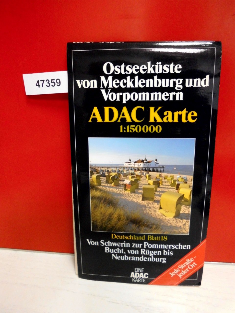ADAC Karte, Ostseeküste von Mecklenburg und Vorpommern book