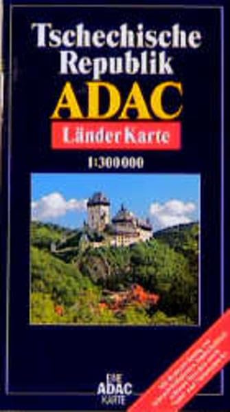 ADAC Karte, Tschechische Republik, Straßenkarte (ADAC Länderkarten) Maps & Plans