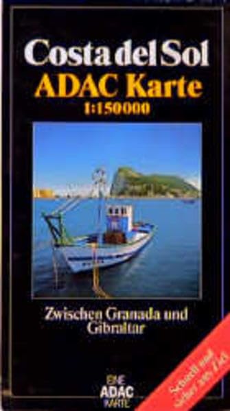 ADAC Karte, Costa del Sol, Regionalkarte (ADAC-Karten Spanien / 1:150000) Geology & Geography