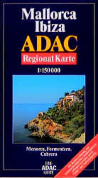 ADAC Karte, Mallorca, Ibiza, RegionalKarte (ADAC-Karten Spanien / 1:150000) Maps & Plans