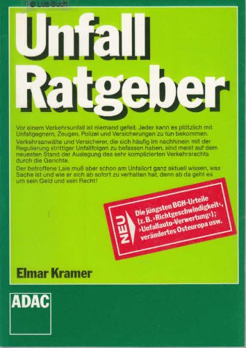 Product Image: Unfall Ratgeber (ADAC-Handbücher)