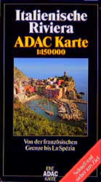 ADAC Karte, Italienische Riviera, Von der französischen Grenze bis La Spezia (ADAC-Karten Italien / 1:150000) Geology & Geography