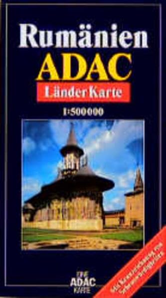 Product Image: ADAC Karte, Rumänien (ADAC Länderkarten)