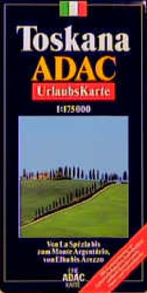 ADAC Karte, Toskana Maps & Plans