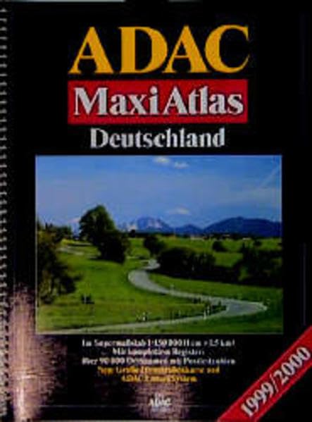 ADAC Maxi-Atlas 99/2000 Leisure, Home & Garden