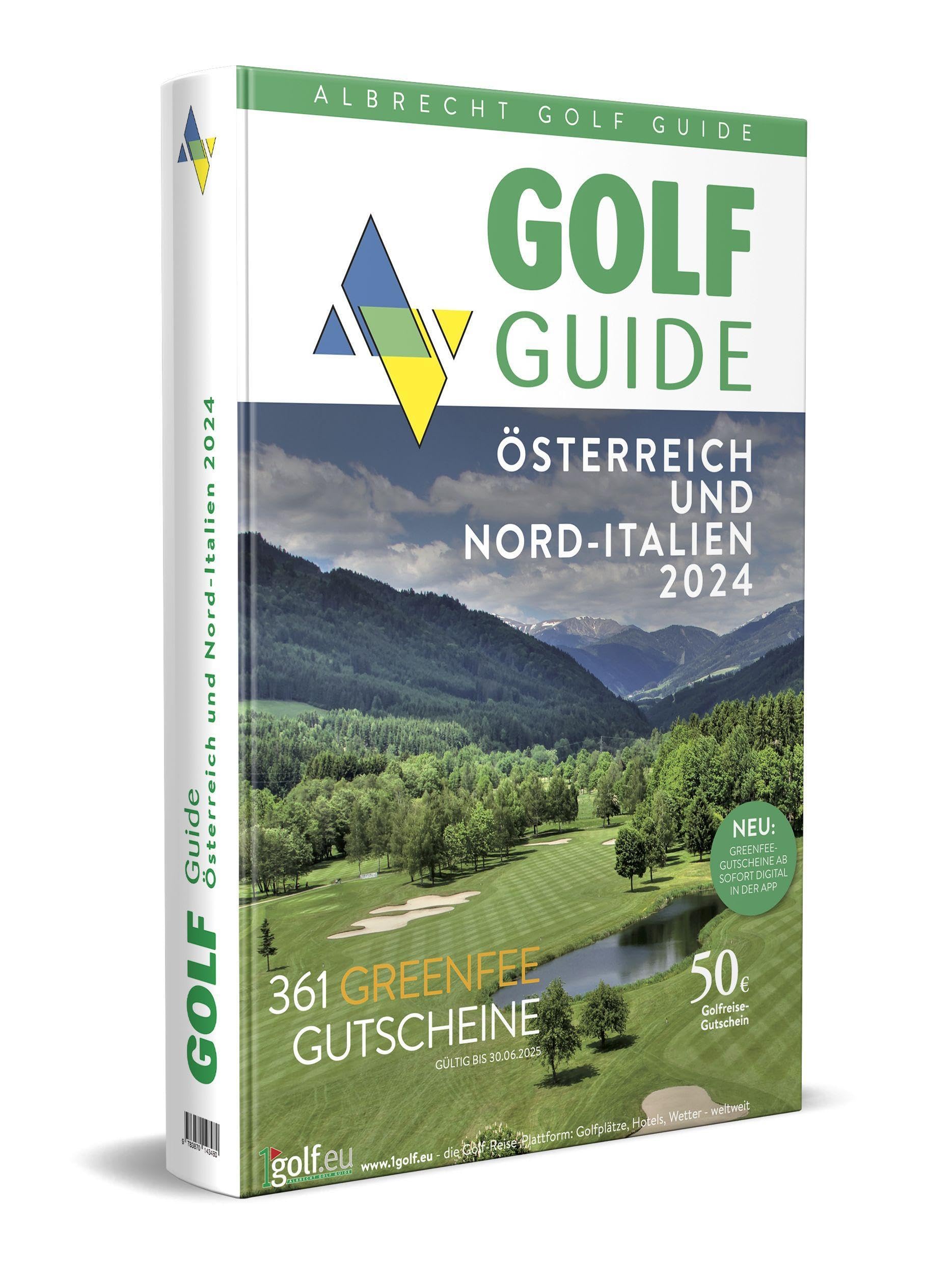 Golf Guide Österreich und Nord-Italien 2024 Books