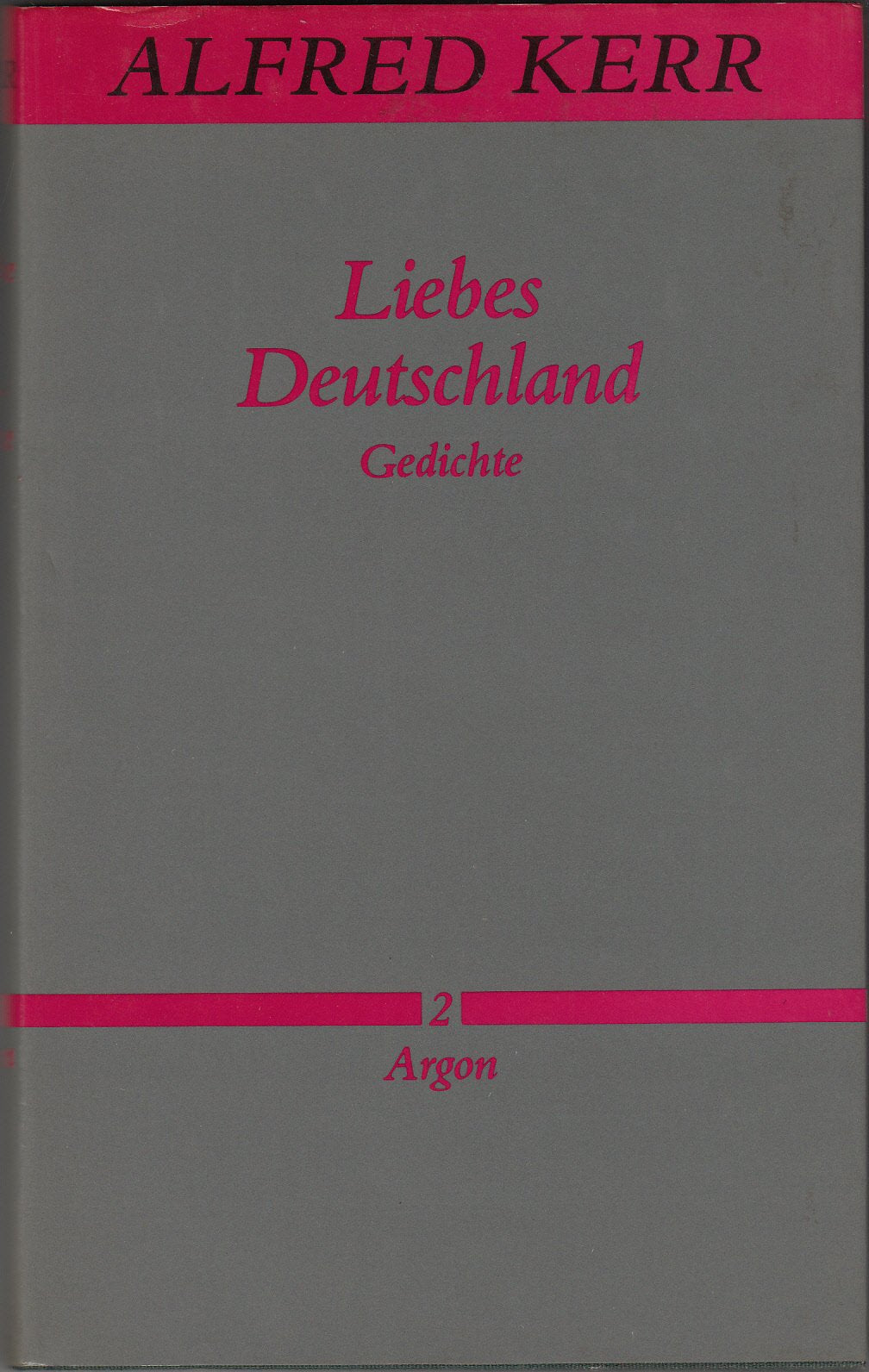 Liebes Deutschland. Gedichte (Werke in Einzelbänden, Bd 2) Books