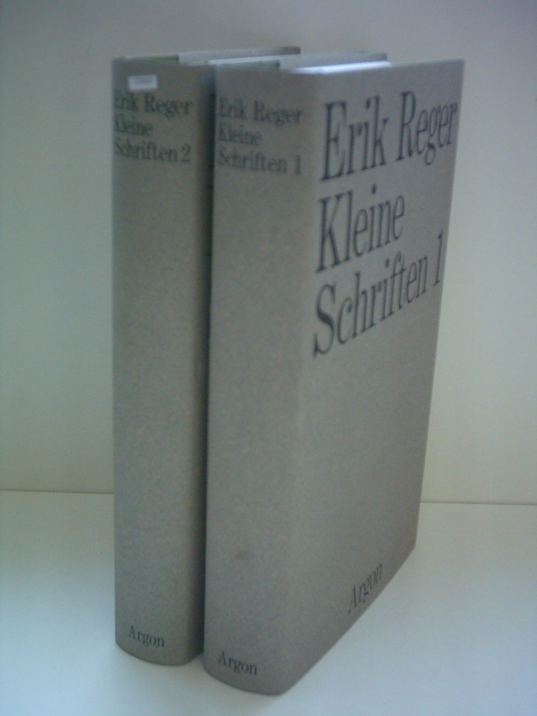 Kleine Schriften. 1921-1954. 2 Bände Film, Art & Culture