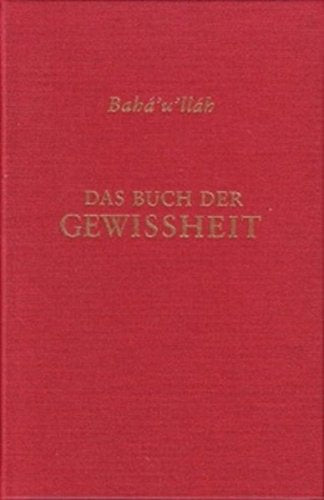 Das Buch der Gewissheit /Kitáb-i-Íqán book