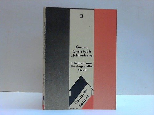 Product Image: Schriften zum Physiognomik-Streit.
