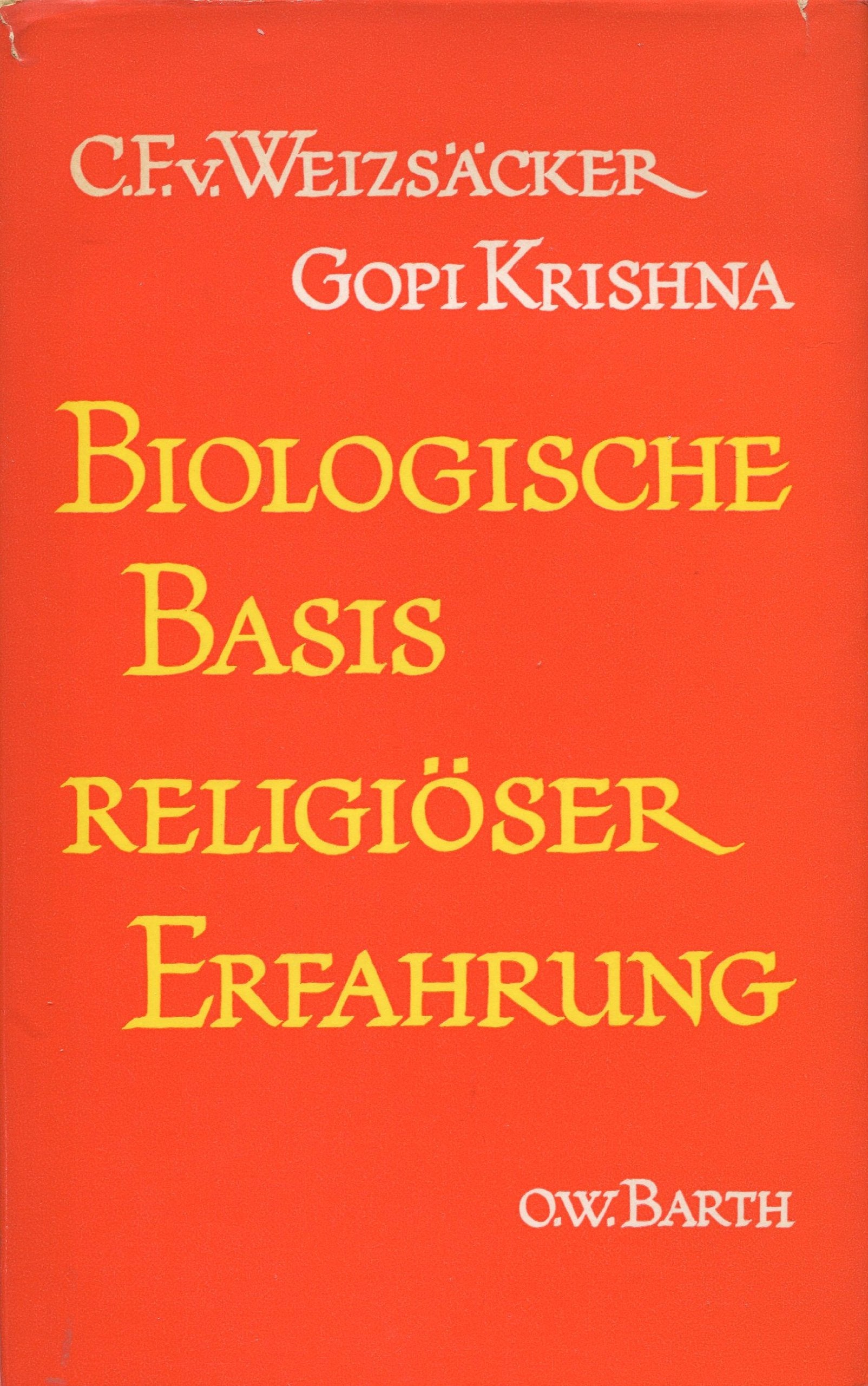Biologische Basis religiöser Erfahrung Philosophy