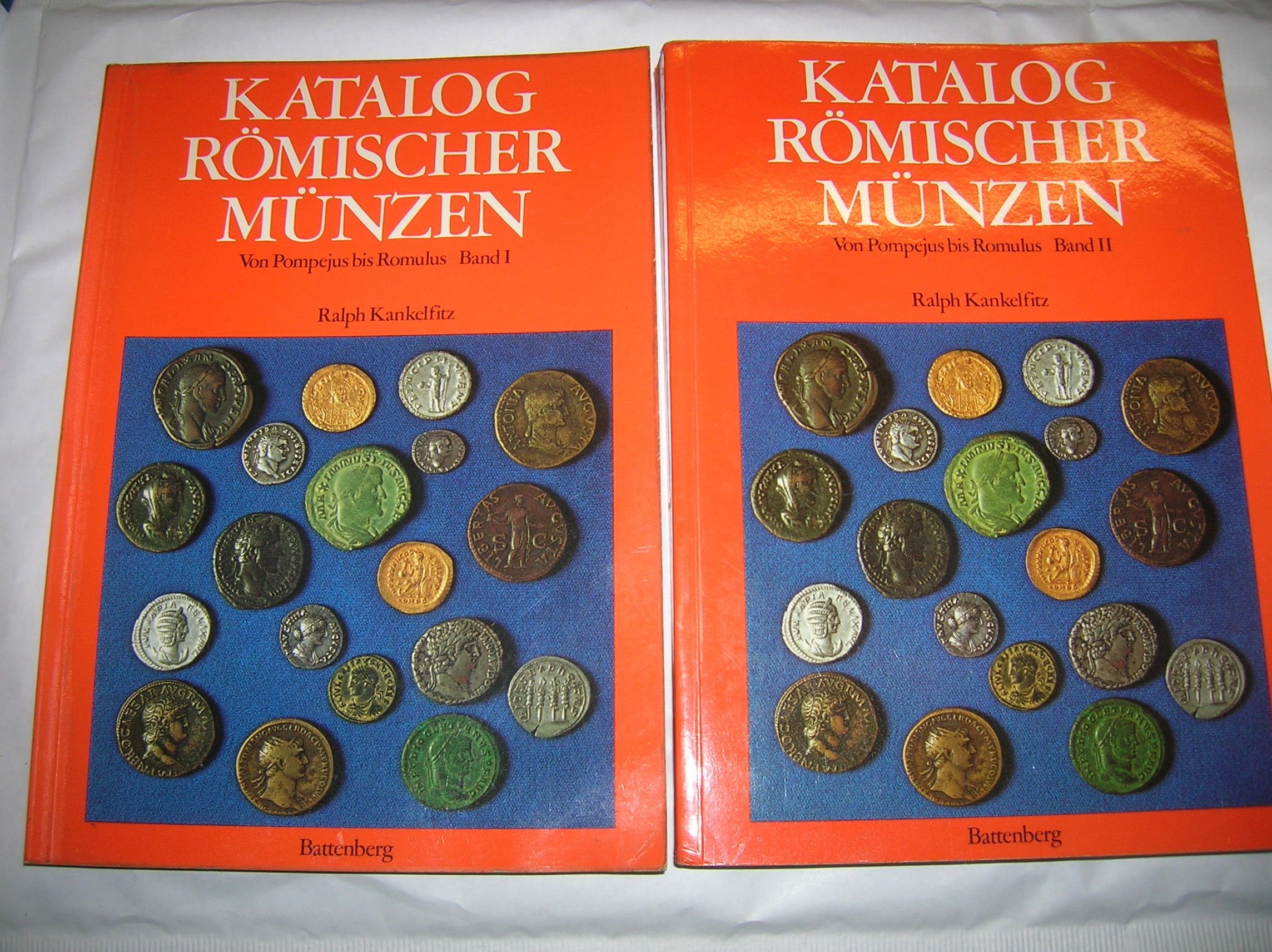 Katalog römischer Münzen. Von Pompejus bis Romulus. Band II. Ein Handbuch für Sammler mit vielen praktischen Hinweisen und Preistaxen nach Erhaltungsgraden Books