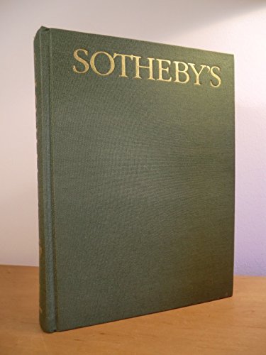 Sotheby's Gegr. 1744 : Kunst - Auktionen - Preise Edition 1987 Books