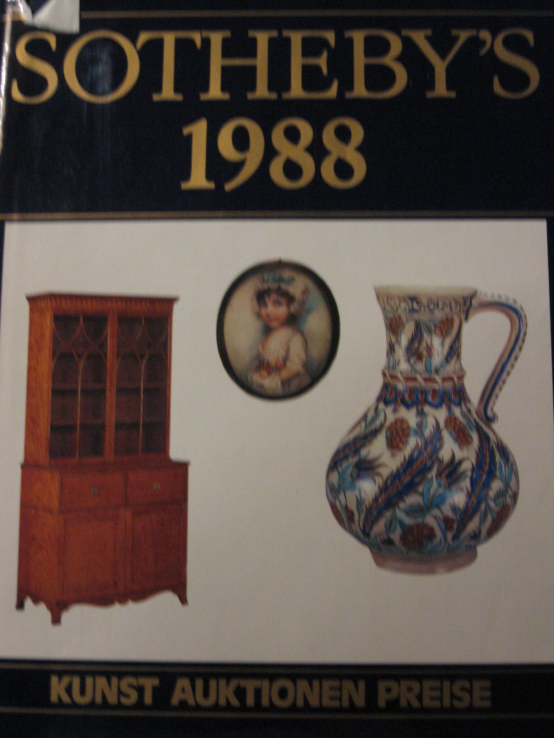 Sotheby's Kunst, Auktionen, Preise. Edition 1988 Books