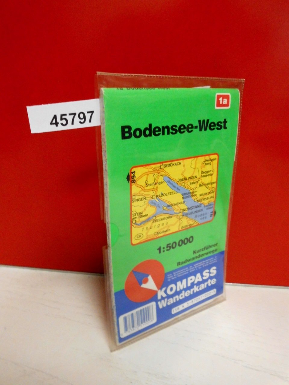 Bodensee West: Mit Radwegen und Kurzführer. 1:50000 (KOMPASS Wanderkarte) Leisure, Home & Garden
