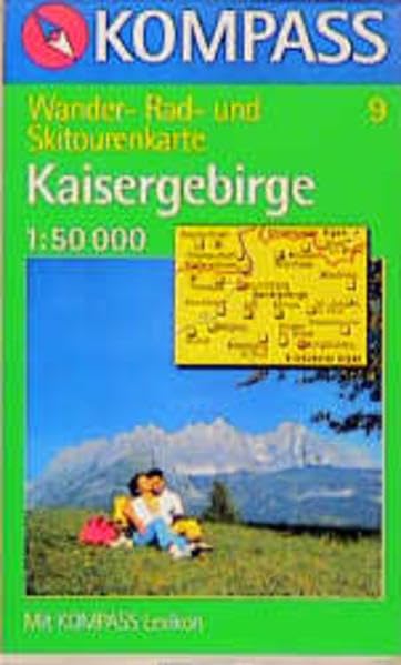 Kompass Karten, Kaisergebirge: Mit Kurzführer und Radwegen. 1:50000 (KOMPASS Wanderkarte) Leisure, Home & Garden